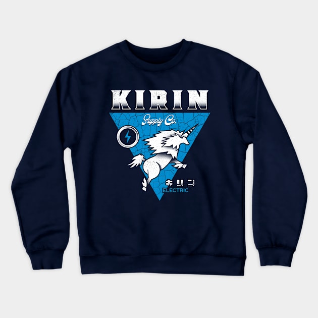 Kirin Electric Supply Crewneck Sweatshirt by logozaste